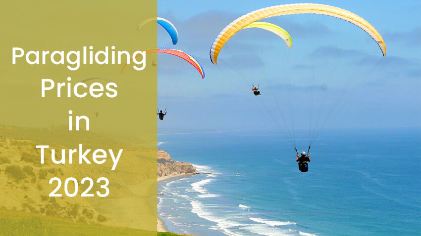 Paragliding Prices in Turkey 2023