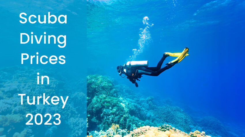 Scuba Diving Prices in Turkey 2023